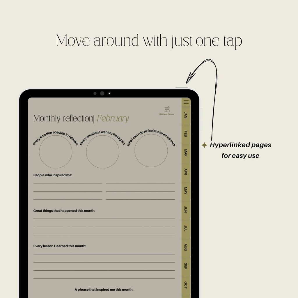 The Wellness Digital Planner