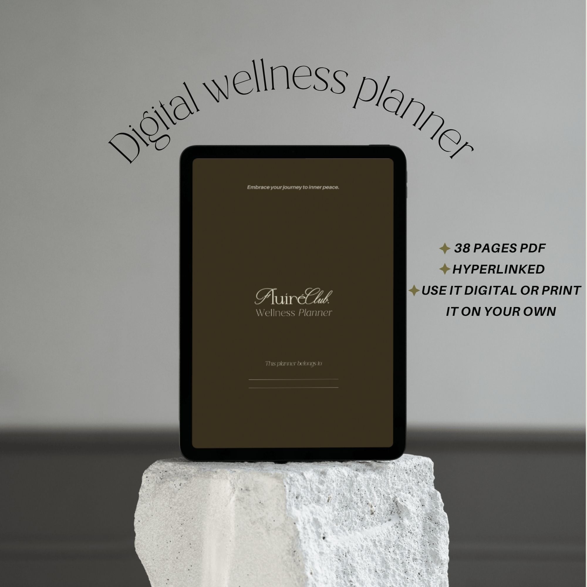 The Wellness Digital Planner