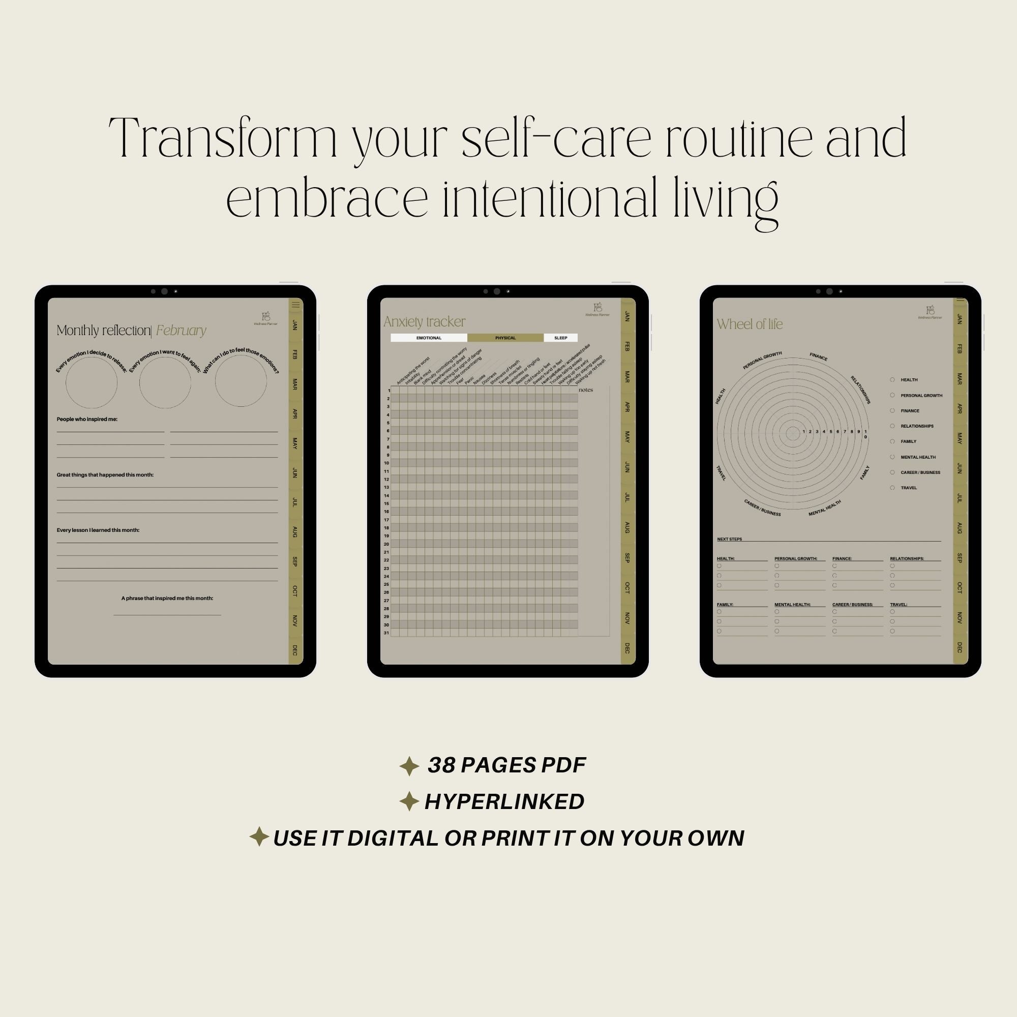 The Wellness Digital Planner